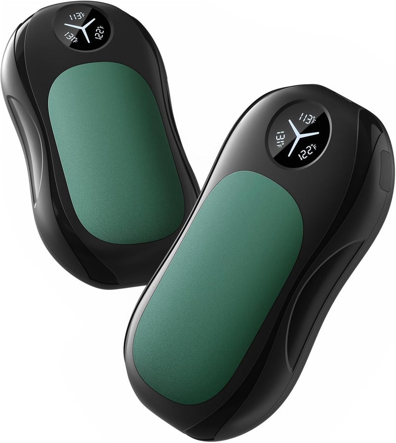 WHATOOK AI Hand Warmers Rechargeable: Magnetic 2 in 1 Electric Hand Warmers with USB Charging, Portable Reusable Pocket Heater, Men Women Gifts for Outdoors, Golfing, Hiking, Skiing, Hunting - Image 1